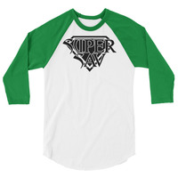 Super Sav BW #09112017 3/4 sleeve raglan shirt - Thumbnail 3