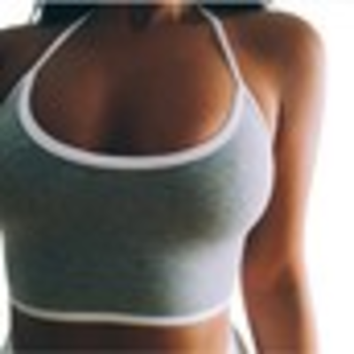 Bustier bra vest crop top