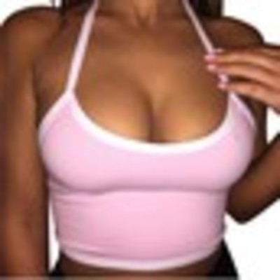 Bustier bra vest crop top