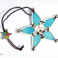 Kingdom Hearts: Wayfinder Charm Necklace (Full 3 Set) - Thumbnail 2