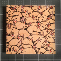"The Cull" 12" Print on Wood - Thumbnail 1