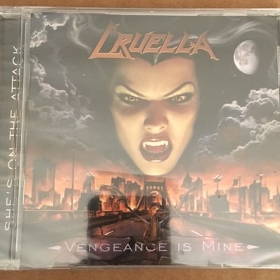 Cruella - vengeance is mine (2017 remastered reissue cd - heaven & hell records)
