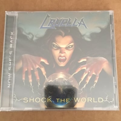Cruella - shock the world (2017 re-mastered reissue cd - heaven & hell records - bonus tracks!) - Thumbnail 5