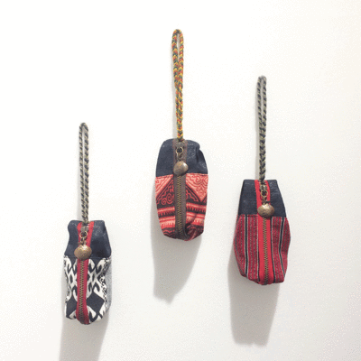 Pupa coin purse aboriginal ethnic style