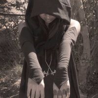 Countess fingerless pointed gloves CUSTOM ORDER - Thumbnail 2