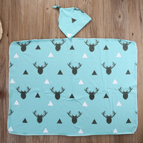 Matching Deer Swaddlee Blanket and Hat Set - Thumbnail 1
