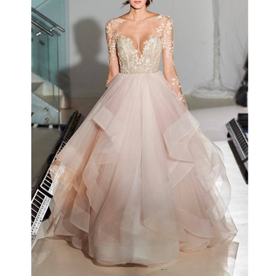 Long prom dress, charming prom dress, long sleeves prom dress, affordable prom dress, elegant prom dress, evening dress, pd15310