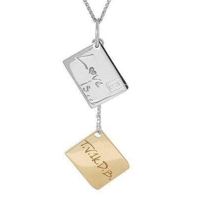 Rosato love is pendant charm