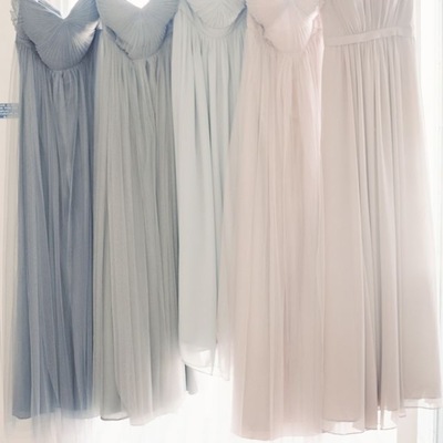 Sweetheart long soft chiffon bridesmaid dresses - Thumbnail 4