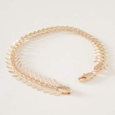 Rose Gold Centipede Bracelet