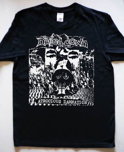 NAILED DOWN - Atrocious Damnation  T-shirt