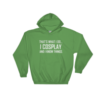 I Cosplay (And I Know Things) - Hoodie - Thumbnail 4