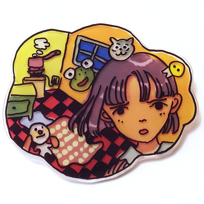 Baby's kitchen handmade pin