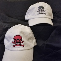 White Dad Hats - Thumbnail 1