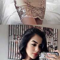 Short homecoming dress, sexy prom dress, party dress, spaghetti strap prom dress, occasion dress, short prom dress, PD15336 - Thumbnail 1