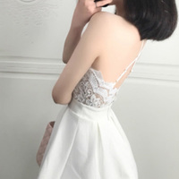 Short homecoming dress, lace homecoming dress, lovely homecoming dress, cheap homecoming dress, party dress, junior homecoming dress, PD15259 - Thumbnail 1