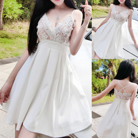 Short homecoming dress, lace homecoming dress, lovely homecoming dress, cheap homecoming dress, party dress, junior homecoming dress, PD15259 - Thumbnail 2