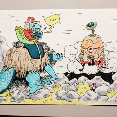 Commission original art