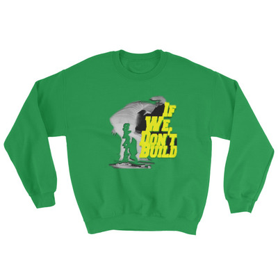 Skate or build multi stran sweatshirt