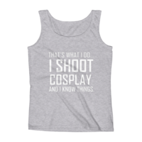 I Shoot Cosplay...And Know Things (Women's tank top) - Thumbnail 4
