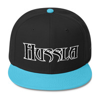 Hussla Solo BW #09152017 Wool Blend Snapback - Thumbnail 2