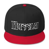 Hussla Solo BW #09152017 Wool Blend Snapback - Thumbnail 16