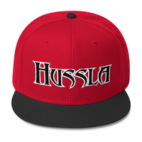 Hussla Solo BW #09152017 Wool Blend Snapback - Thumbnail 30