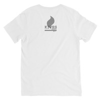 KIVES MUSIC - Unisex Short Sleeve V-Neck T-Shirt - Thumbnail 1