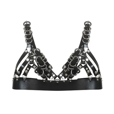 Sui bra ( black + silver )