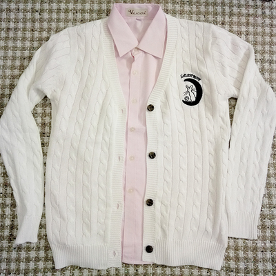 Harajuku cute beauty girl warrior moon embroidery sweater