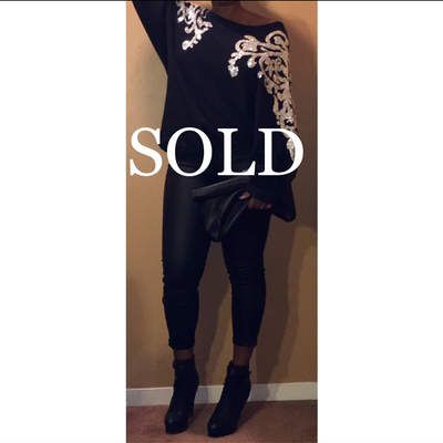 Shoulder work sweater