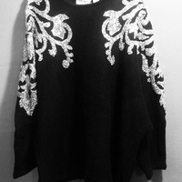 Shoulder Work Sweater - Thumbnail 1