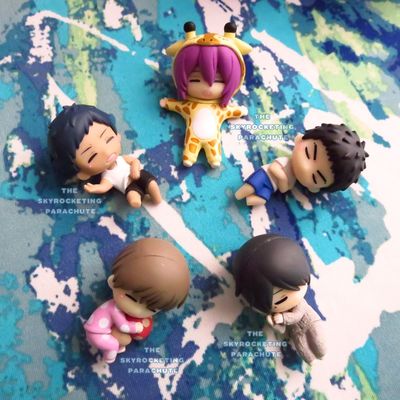 Kuroko no Basuke - Oyasumi Mini Figure - Aomine Daiki / Kasamatsu Yukio / Himuro Tatsuya / Murasakibara Atsushi / Sakurai Ryo - -  
