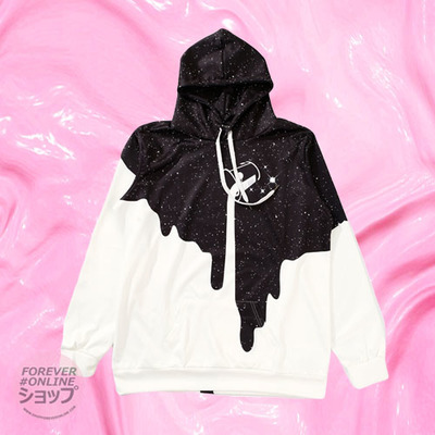 Drippy milk hoodie