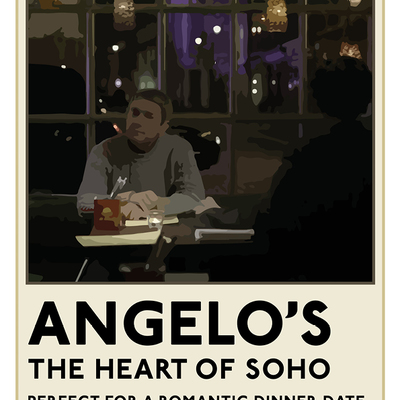 Sherlock tfl poster: "angelo's" - Thumbnail 3