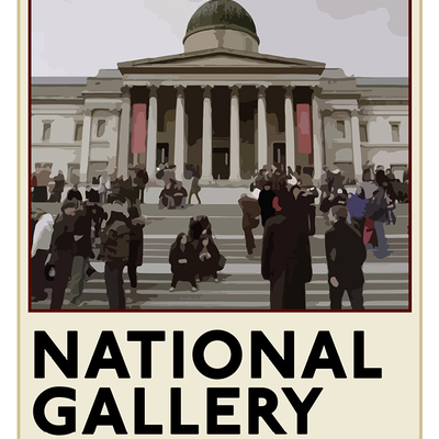 Sherlock tfl poster: "national gallery" - Thumbnail 2