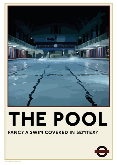 Sherlock TfL Poster: "The Pool"