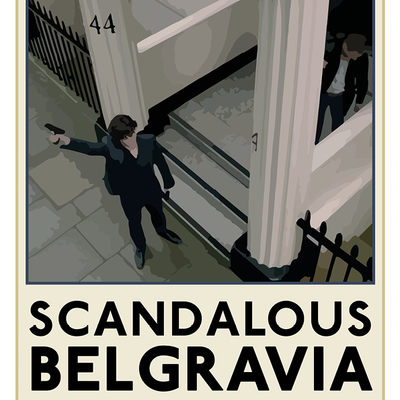 Sherlock tfl poster: "belgravia" - Thumbnail 3