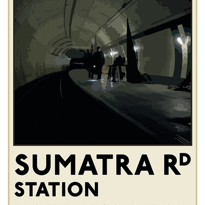 Sherlock tfl poster: "sumatra road" - Thumbnail 2