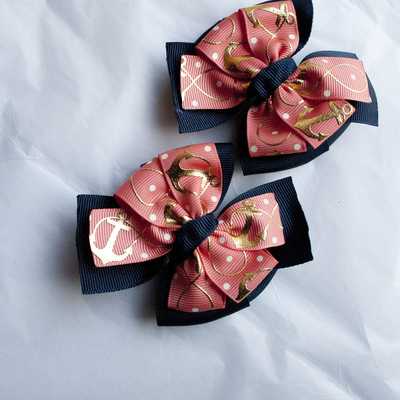 Infinity anchors- pigtail pinwheel