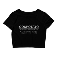 Cospotato (With Definition) - Women's Crop - Thumbnail 1