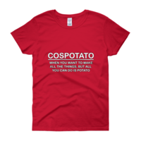 Cospotato (With definition) - Women's Tee - Thumbnail 12