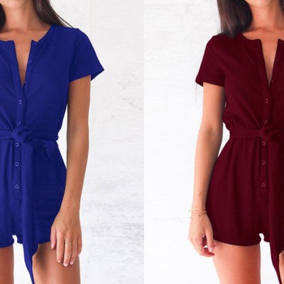 Elicia casual black romper