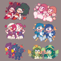 My Hero!!! Acrylic Charms - Thumbnail 2