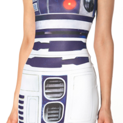 Robot prints tight dress