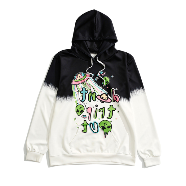 DON'T TRIP OUT ALIEN HOODIE