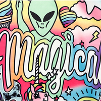 MAGICAL ALIEN TIE DYE HOODIE - Thumbnail 2