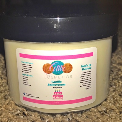 Vanilla butter cream body butter