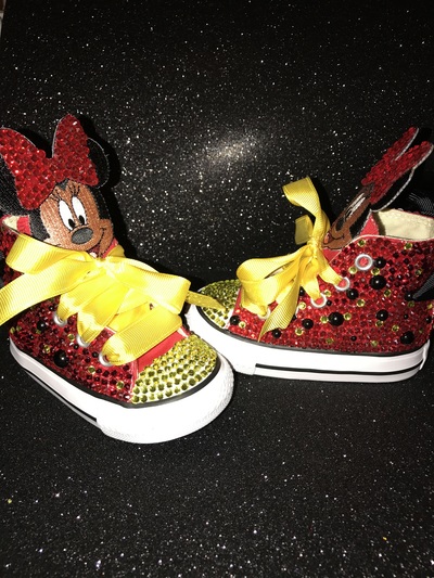 Youth/Toddler Bling Minnie Mouse Character Shoes