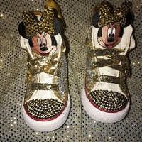 Youth/Toddler Bling Character Shoes (Rhinestone Name) - Thumbnail 1